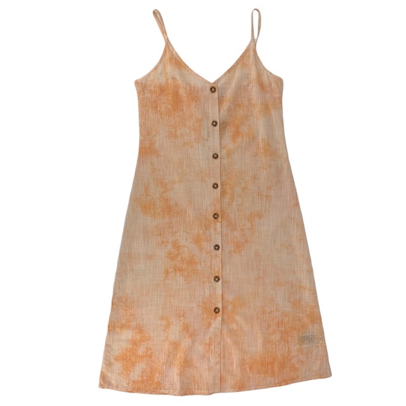 Roxy NWT Apricot Ice Wild Ties Midi Slip Dress, Small - Picture 10 of 16
